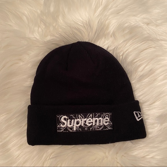 Supreme Other - NEW AUTHENTIC SUPREME BLACK BEANIE